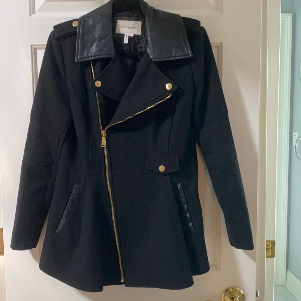 BCBG Black Coat